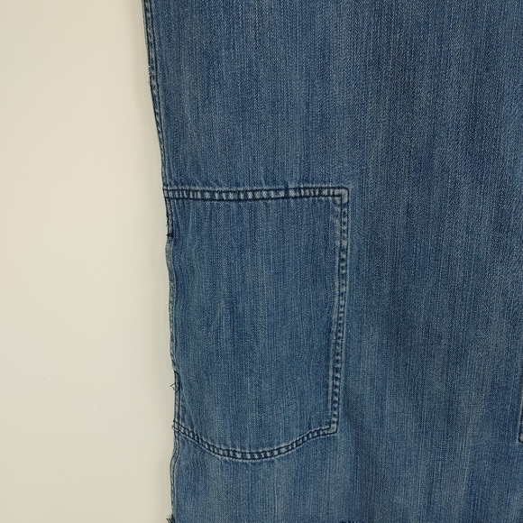 WILFRED FREE | denim oversize sleeveless top - Picture 2 of 12